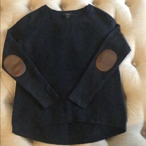 J. CREW WOMENS NAVY SWEATER